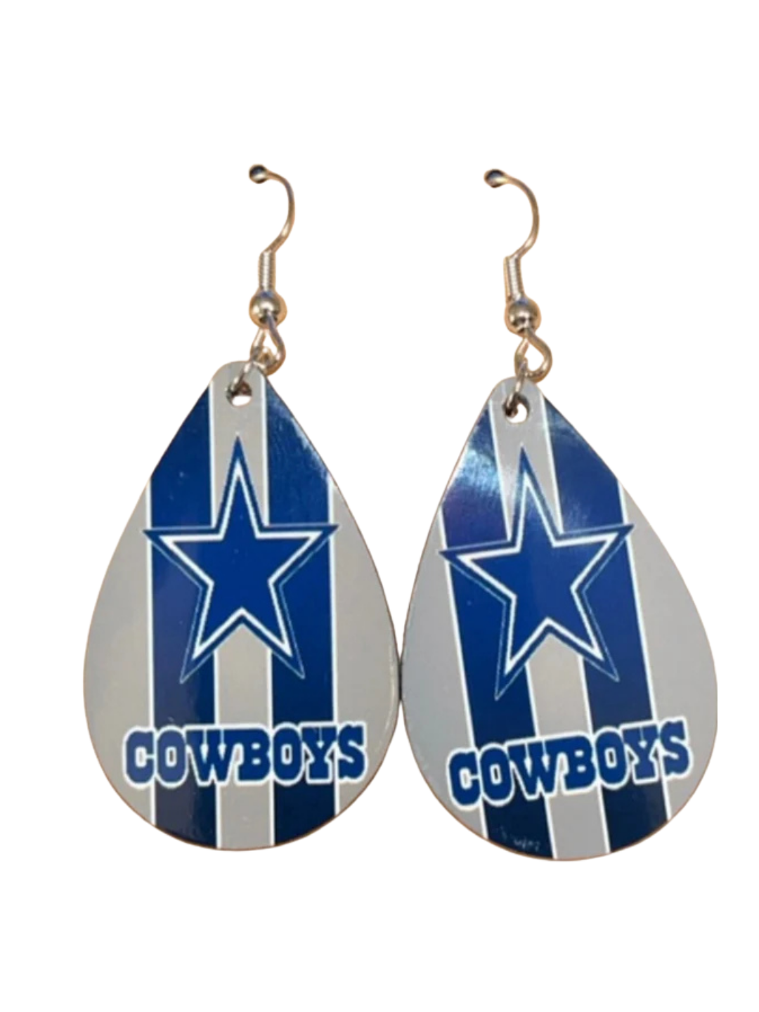 Earrings- Sports Football Cowboys