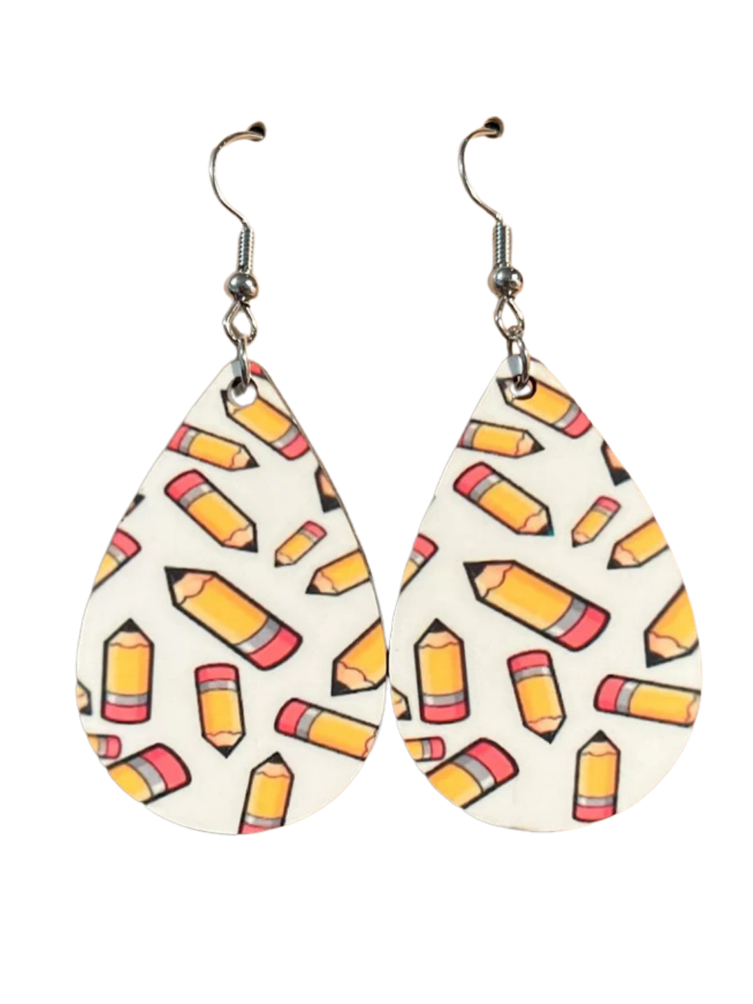 Earrings- Teacher's Number 2 Pencils