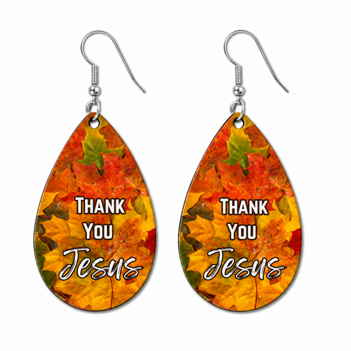 Earrings- Fall Thank You Jesus Fall Foliage
