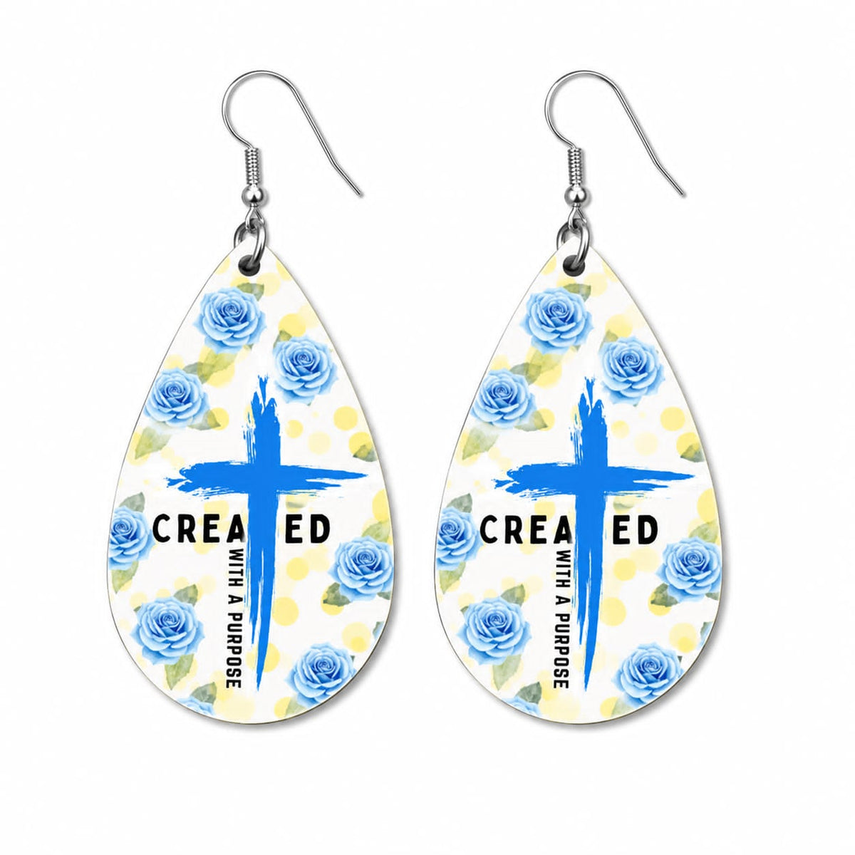 Earrings- Faith Based Created with a Purpose