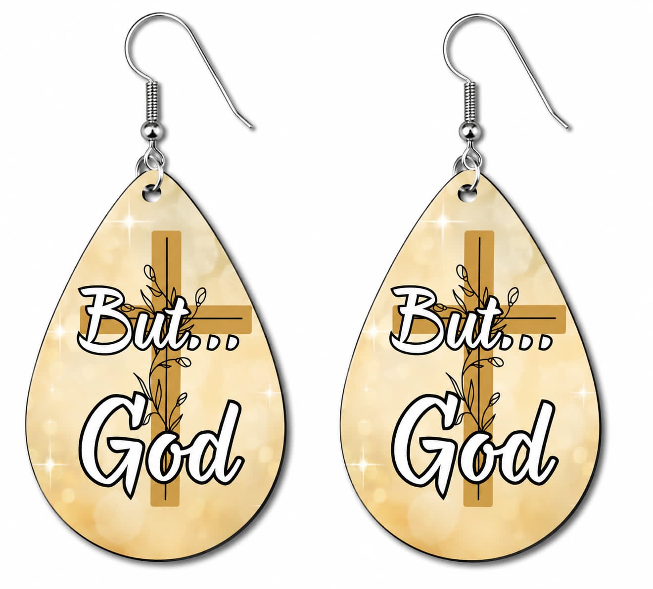 Earrings- Faith Based But God