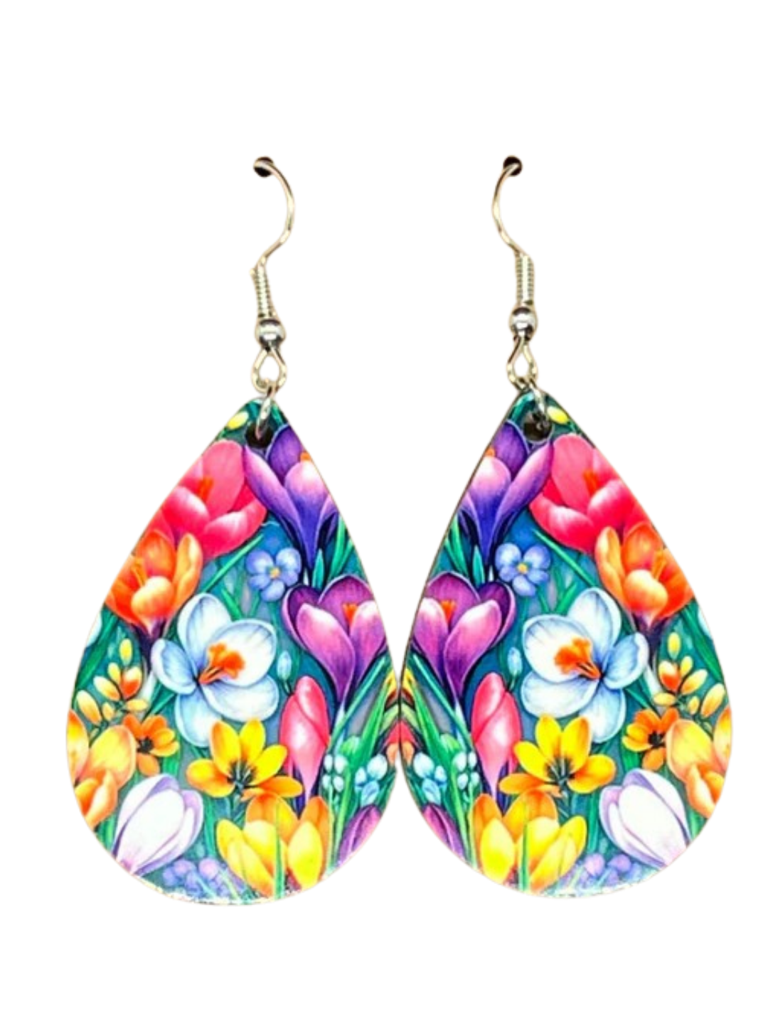 Earrings- Flowers Spring Mix