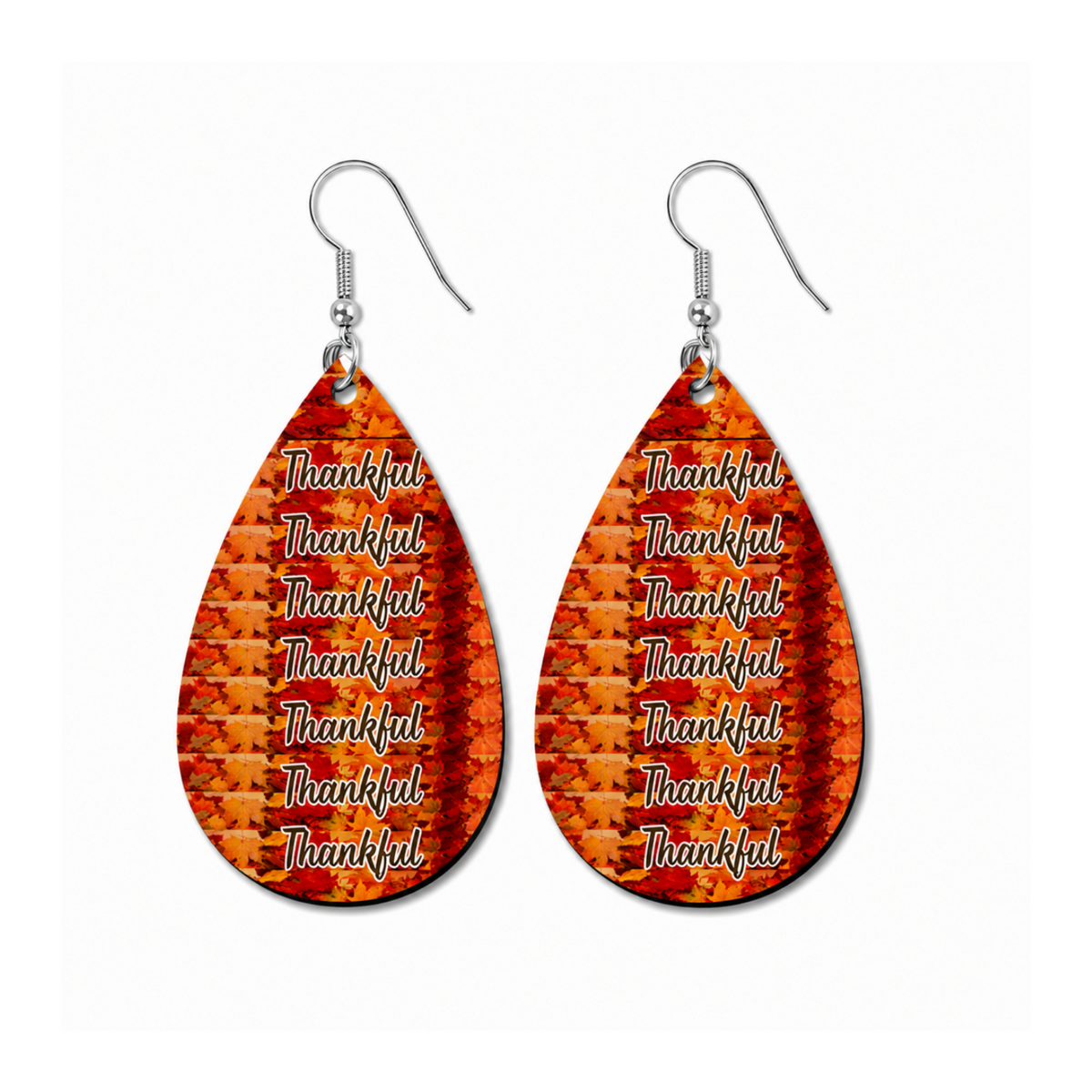 Earrings- Fall Countless Blessings Thankful