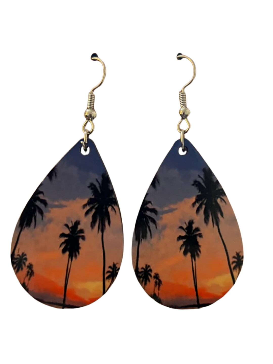Earrings- Spring/Summer Sunset Palm Trees