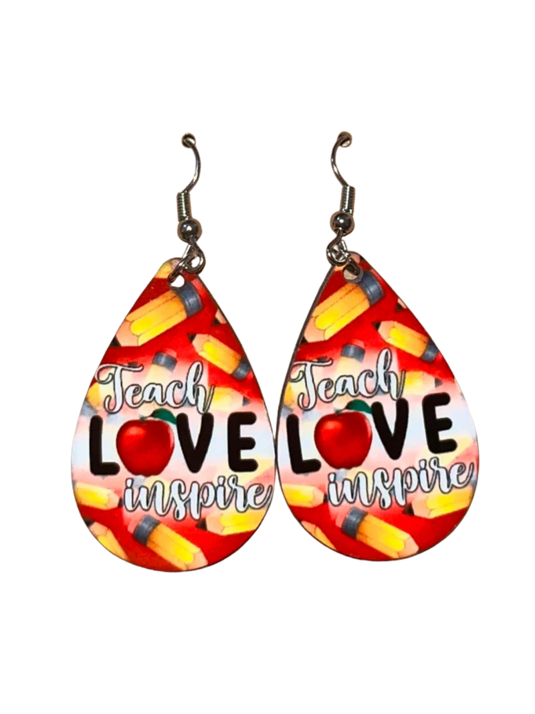 Earrings- Teacher's Teach Love Inspire
