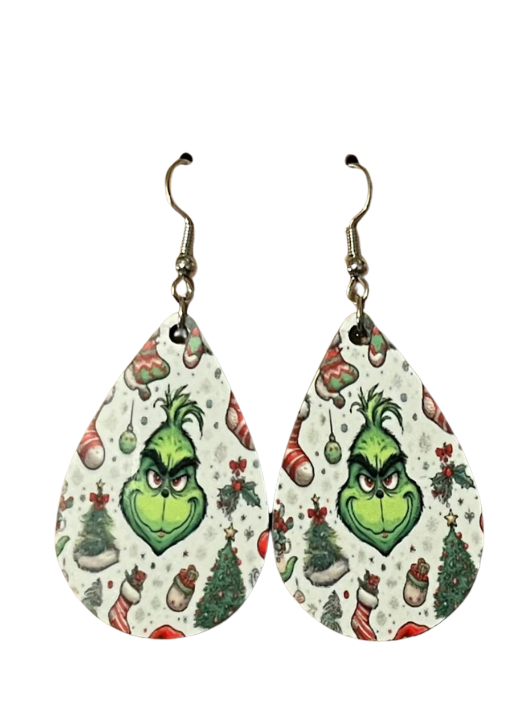 Earrings- Christmas Grinch