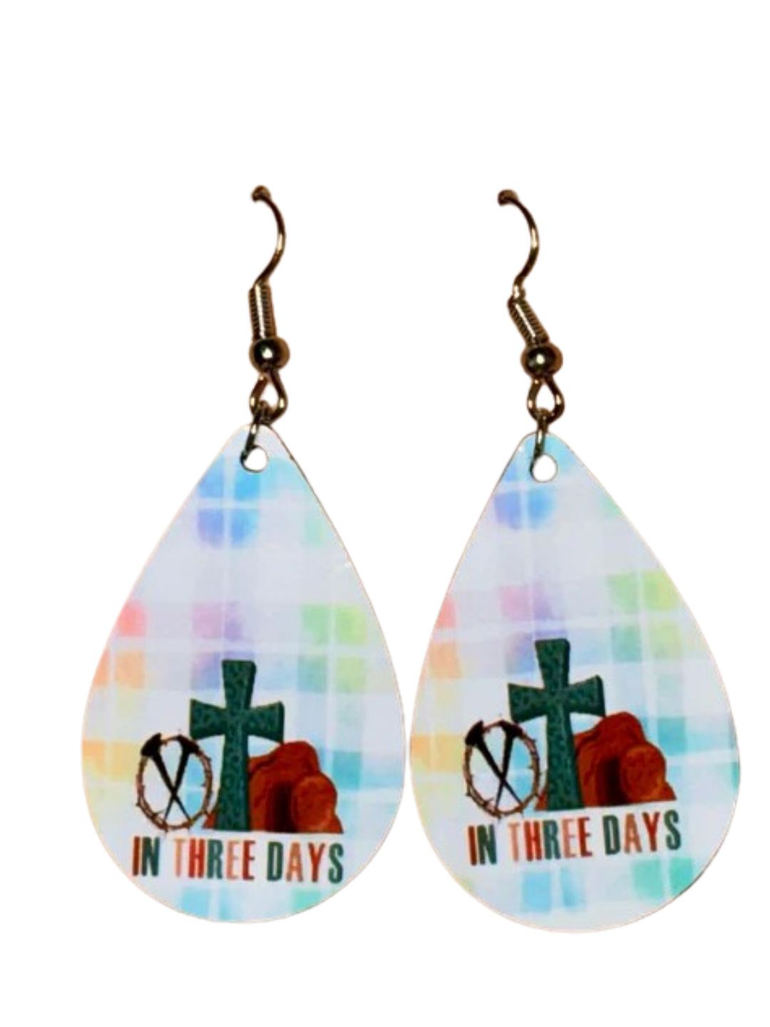 Earrings- Faith Based In Three Days