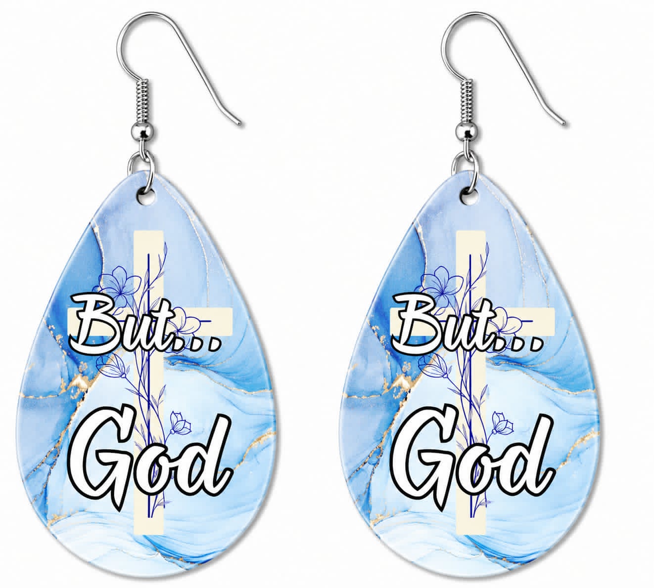Earrings- Faith Based But God