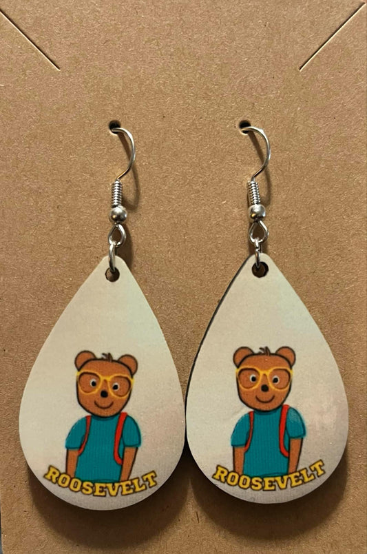 Earrings- School Spirit Roosevelt