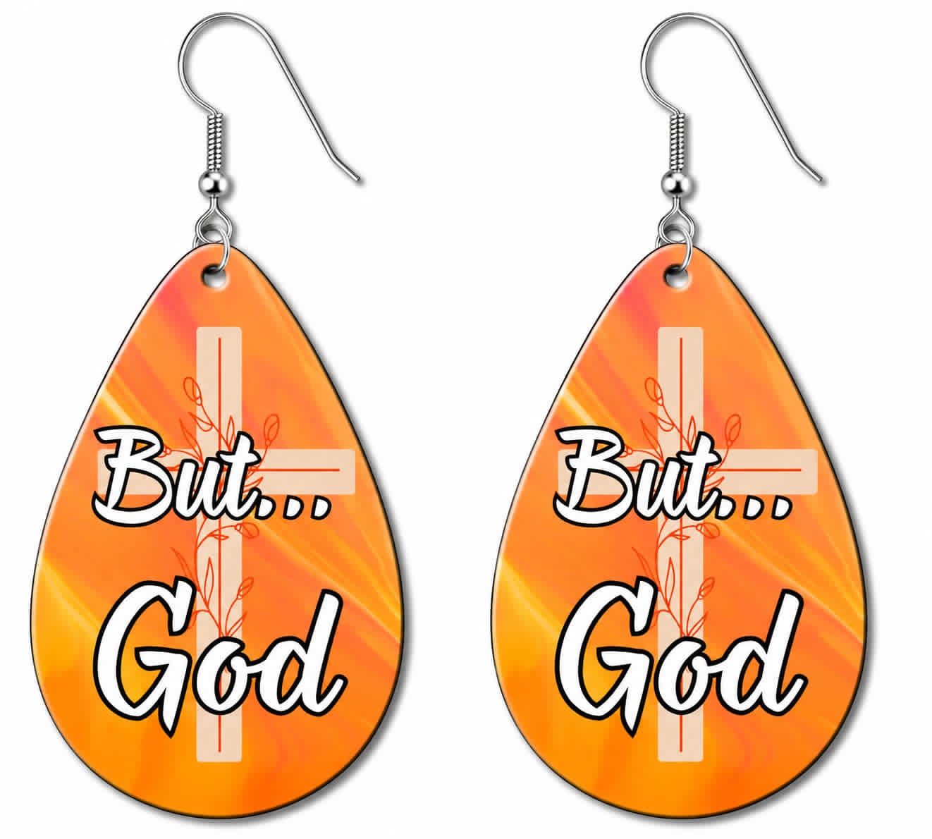 Earrings- Faith Based But God