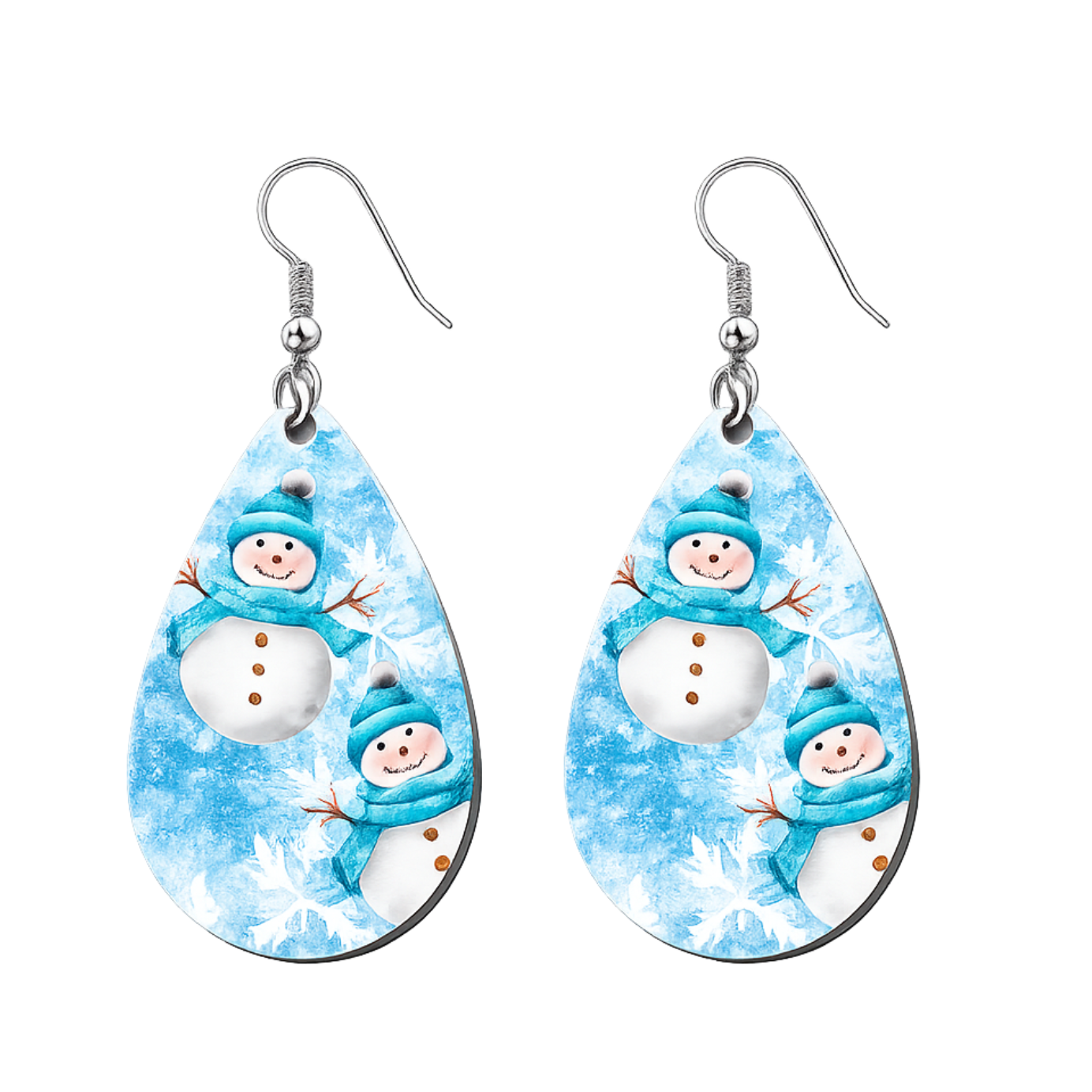 Earrings- Christmas Snowmen