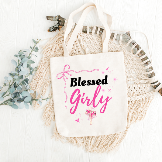 Tote Bag- Blessed Girly