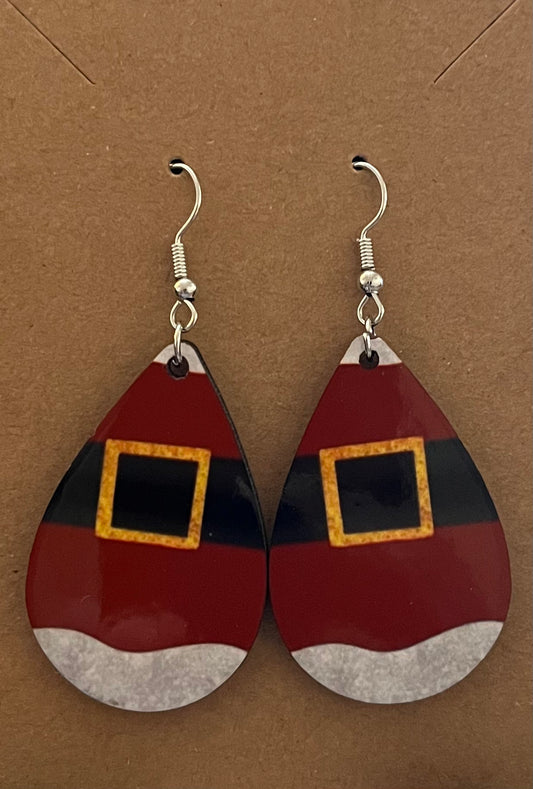 Earrings- Christmas Santa