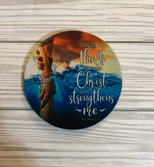 Coaster- I can do all things through Christ who strengthens me