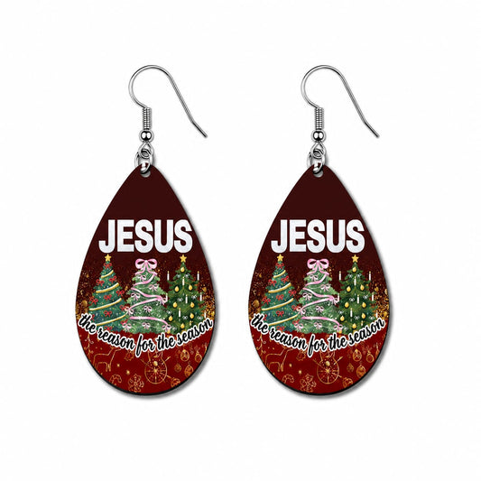 Earrings- Christmas Jesus is the Reason