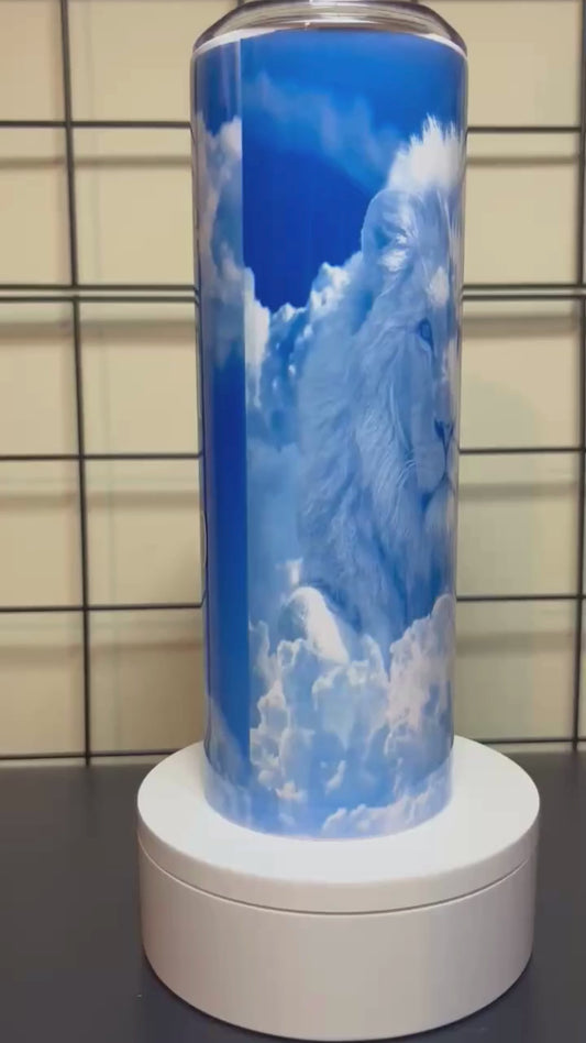 20 oz Tumbler- Lion and the Lamb